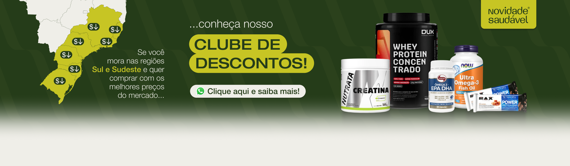 Novidade Saudável promo